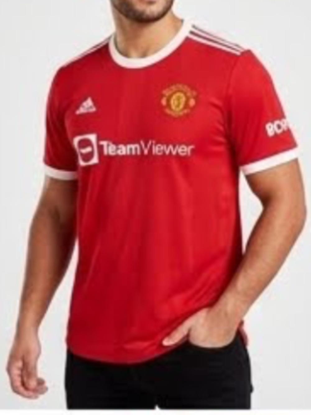 Cristiano Ronaldo Manchester United adidas 2021/22 Home Jersey
